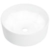 Weißes Waschbecken Cioaza 36x14cm (Keramik)
