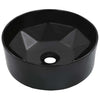 Schwarzes Waschbecken Cioaza 36x14cm (Keramik)