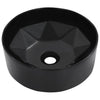 Schwarzes Waschbecken Cioaza 36x14cm (Keramik)