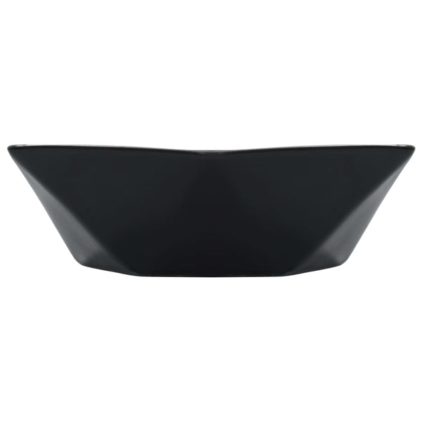 Schwarzes Waschbecken Negoiul 41x36,5x12cm (Keramik)