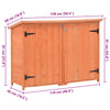 Gartenschuppen Teohari Holz 120x50x91cm
