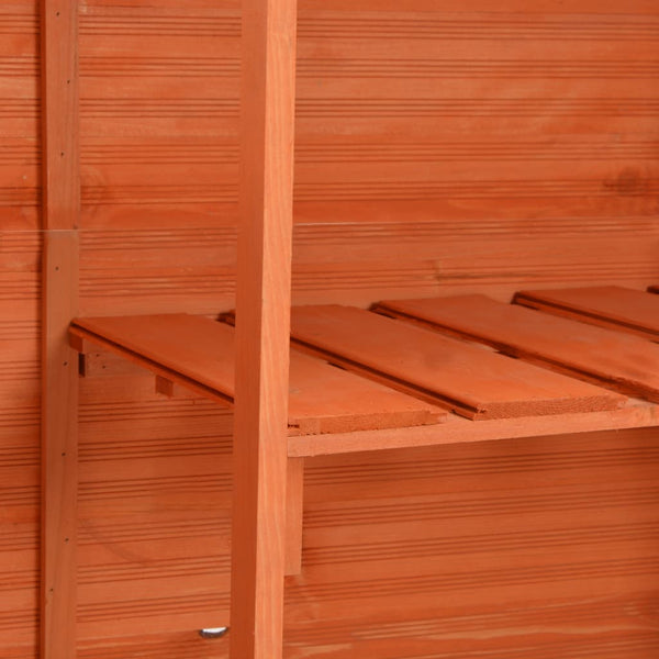 Gartenschuppen Teohari Holz 120x50x91cm