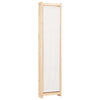 Cremefarbener Raumteiler Iren 160x170x4cm (4-teilig, Stoff)
