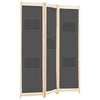 Grauer Raumteiler Iren 120x170x4cm (3-teilig, Stoff)