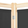 Grauer Raumteiler Iren 120x170x4cm (3-teilig, Stoff)