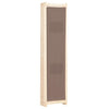 Brauner 6-flügeliger Raumteiler Iren 240x170x4cm (Stoff)