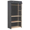 3-türiger Kleiderschrank Puicuta 79x40x170cm (Stoff)