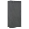 3-türiger Kleiderschrank Puicuta 79x40x170cm (Stoff)
