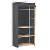 3-türiger Kleiderschrank Puicuta 79x40x170cm (Stoff)
