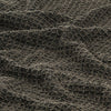 Anthrazit/Braun Decke Baumwolle Williamson 160x210cm