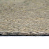 Graue Tischsets Yong 38cm (4 Stück unifarben rund Jute)