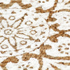 Weißer Tischset Yong 38cm (4 Stück rund Jute)