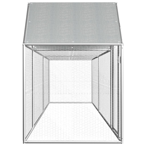 Verzinkter Hühnerstall Sargean 5x1x1,5 m (Stahl)