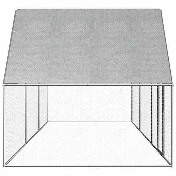 Verzinkter Hühnerstall Sargean 6x2x2 m (Stahl)
