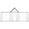 Verzinkter Hühnerstall Florita 3x1x1,5 m (Stahl)