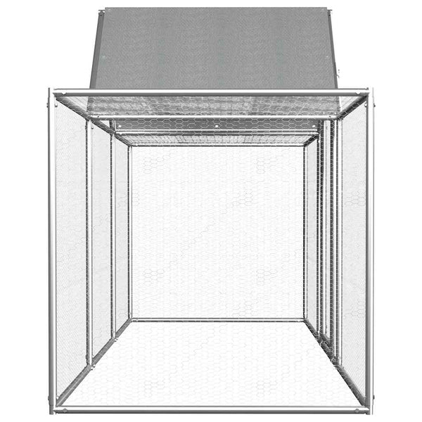 Verzinkter Hühnerstall Florita 3x1x1,5 m (Stahl)