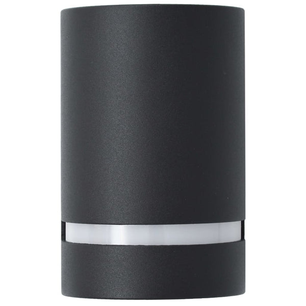 Schwarze Deanna Outdoor-Wandleuchten 35 W (2 Stück halbrund)
