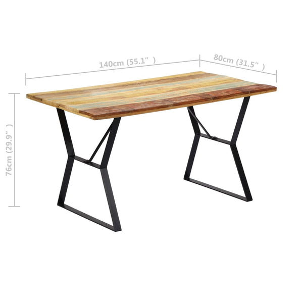 Esstisch Maryon 140x80x76cm (recyceltes Holz)