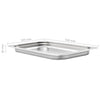 Edelstahl-Gastronormbehälter Gerald GN 1/1 40 mm (4 Stück)