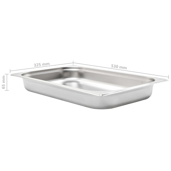 Gastronormbehälter Gerald GN 1/1 65 mm (4 Stück Edelstahl)