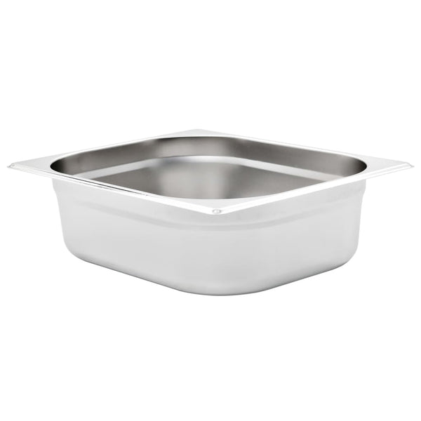 Edelstahl-Gastronormbehälter Donuc GN 1/2 100 mm (4 Stück)