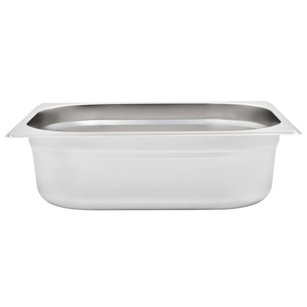 Edelstahl-Gastronormbehälter Donuc GN 1/2 100 mm (4 Stück)
