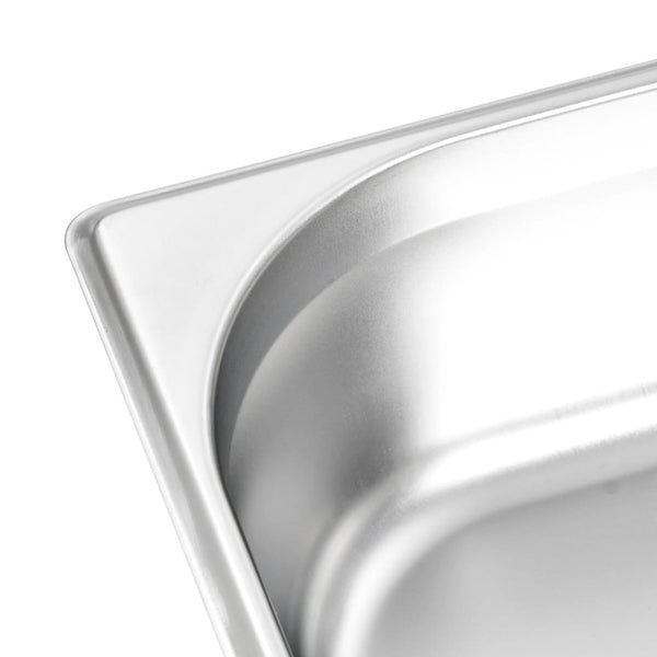 Edelstahl-Gastronormbehälter Donuc GN 1/2 100 mm (4 Stück)