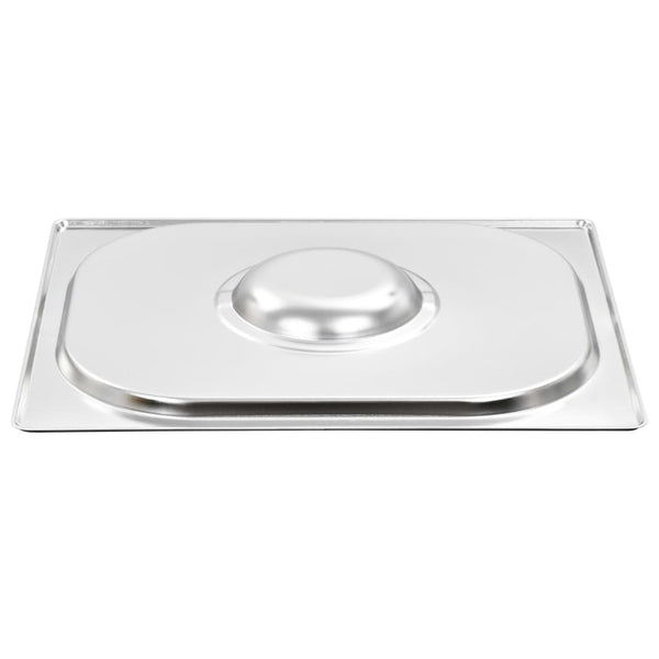 Edelstahldeckel für GN-Behälter 1/2 Tagedin 2 Stück