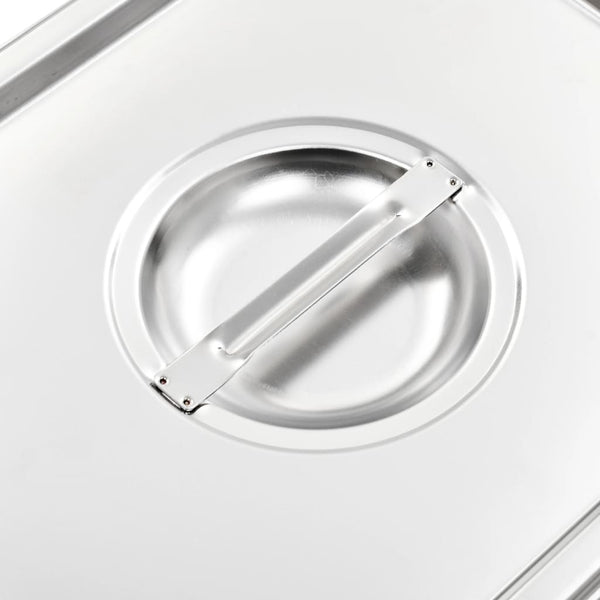 Edelstahldeckel für GN-Behälter 1/2 Tagedin 2 Stück