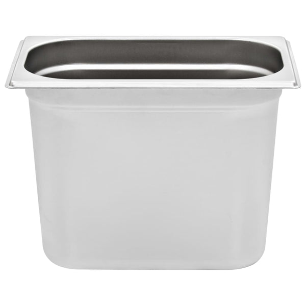Gastronormbehälter aus Edelstahl Schwarz GN 1/4 200 mm (4 Stück)
