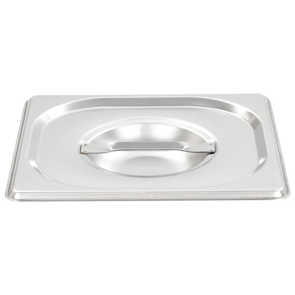 Edelstahldeckel für GN-Behälter 1/6 Tagedin (8 Stück)