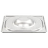 Edelstahldeckel für GN-Behälter 1/6 Tagedin (8 Stück)