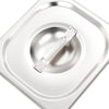 Edelstahldeckel für GN-Behälter 1/6 Tagedin (8 Stück)