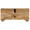 Couchtisch massives Mangoholz Visalom 80x40x35cm