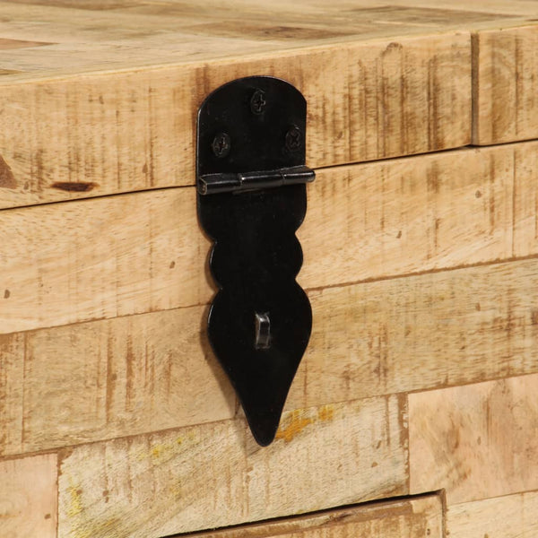 Couchtisch massives Mangoholz Visalom 80x40x35cm