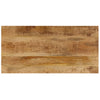 Couchtisch Joca 100x50x35cm (massives Mangoholz und Stahl)