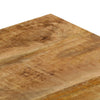 Couchtisch Joca 100x50x35cm (massives Mangoholz und Stahl)
