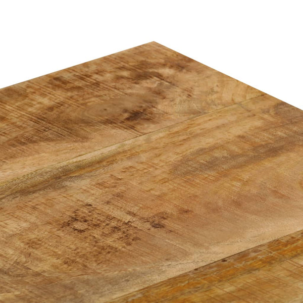 Couchtisch Joca 100x50x35cm (massives Mangoholz und Stahl)