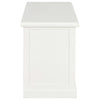 Valkoinen tv-taso Trioleta 90x30x40cm (puu)