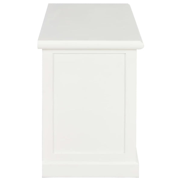 Valkoinen tv-taso Trioleta 90x30x40cm (puu)