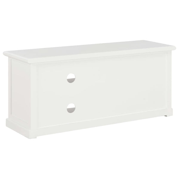 Valkoinen tv-taso Trioleta 90x30x40cm (puu)
