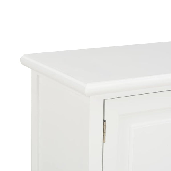 Valkoinen tv-taso Trioleta 90x30x40cm (puu)