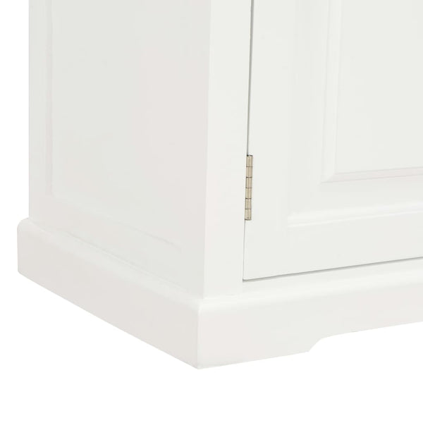Valkoinen tv-taso Trioleta 90x30x40cm (puu)