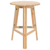 Sechs klappbare Bartische Pelendava 78cm