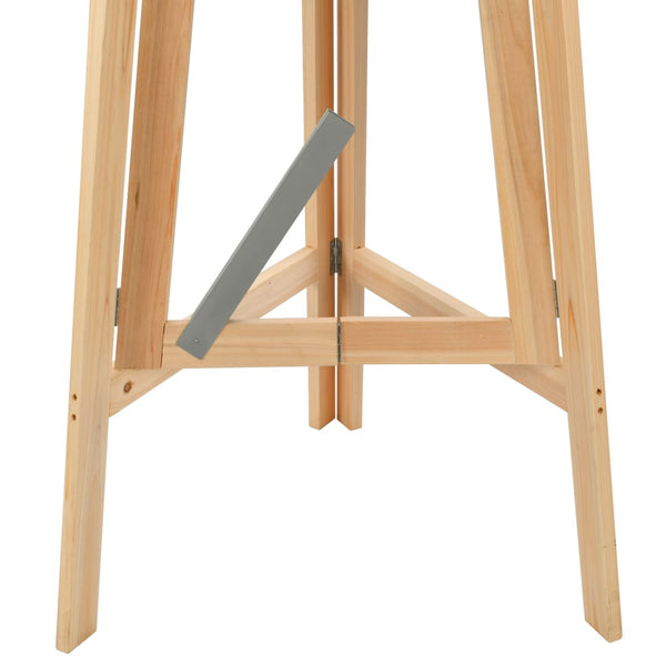Sechs klappbare Bartische Pelendava 78cm