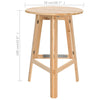 Sechs klappbare Bartische Pelendava 78cm