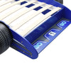 Blaues Kinderbett Rennwagen Garabed 90x200cm