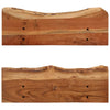 Wandregale Pardaria 60x20x18cm (2 Stk. massives Akazienholz)