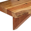 Wandregale Pardaria 60x20x18cm (2 Stk. massives Akazienholz)
