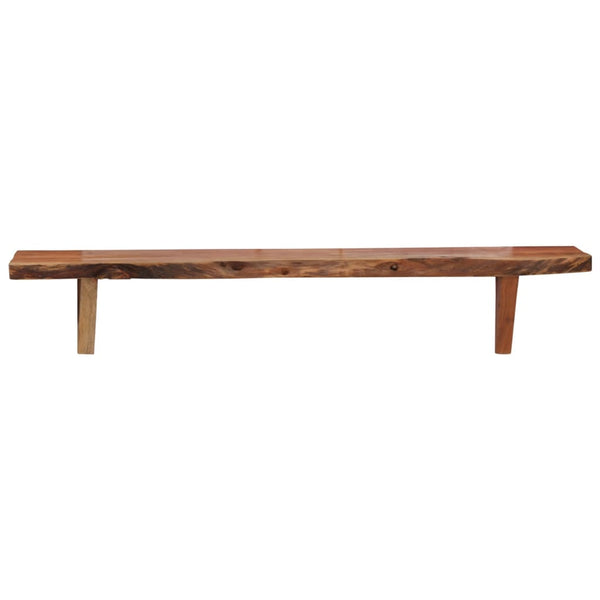 Wandregale Pardarian 90x20x18 cm (2 Stück Massivholz Akazie)